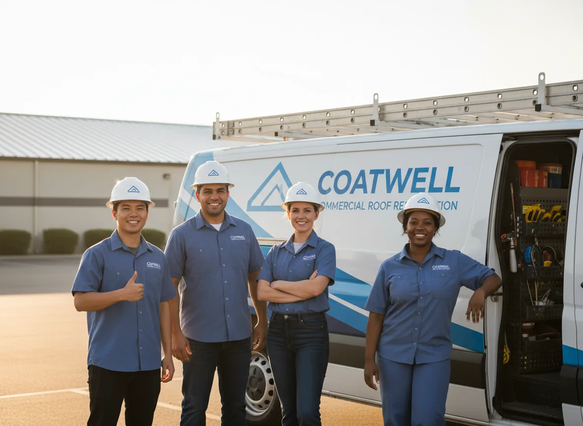 Commercial roof coating company in Solen, ND